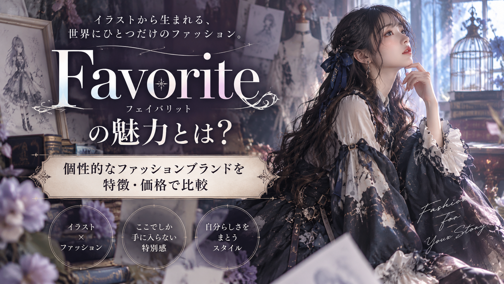Favorite(フェイバリット)の魅力とは?個性的なファッションブランドを特徴・価格で比較
